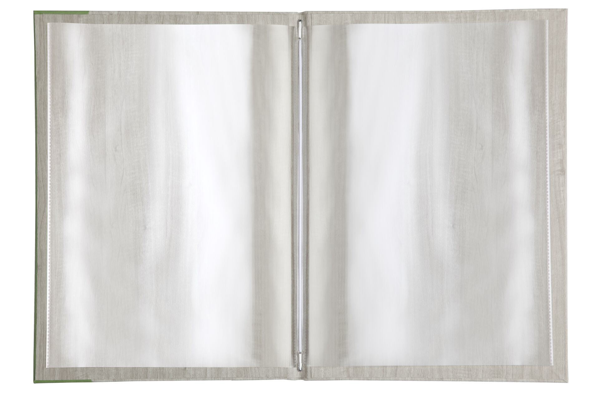 Speisekarte "Felia" A4 schwarz + grau